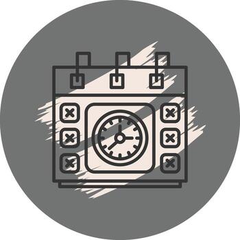 Deadline Functional Web Design Asset vector