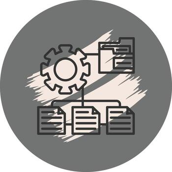 Taxonomy Custom Flat Graphic Layout vector