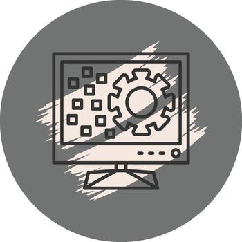 Digital Transformation Innovative Mobile App Feature vector