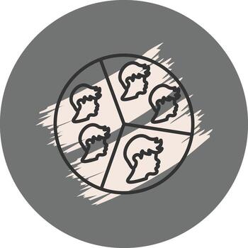 segmentación funcional web diseño activo vector