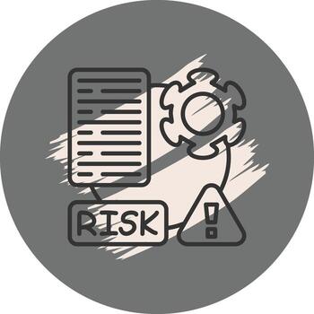 Risk Innovative User Interface Asset vector