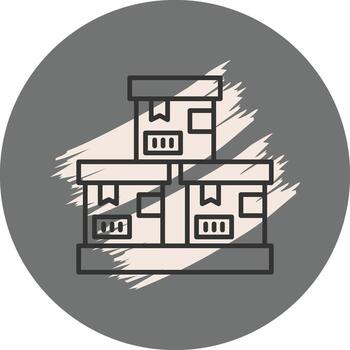 Logistics Dynamic User Experience Object vector