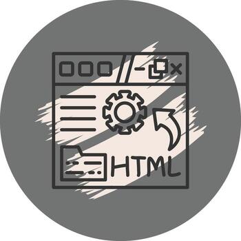 Website Html Elegant Creative Symbol vector