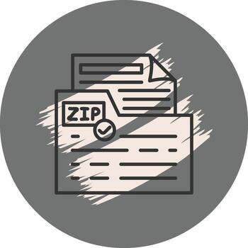 Código Postal carpeta dinámica digital gráfico característica vector