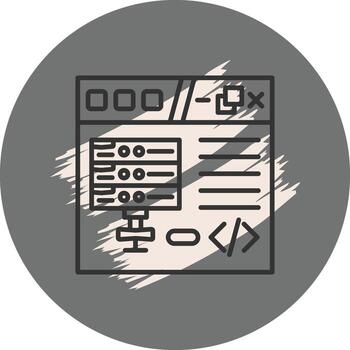 web base de datos codificación único producto gráfico forma vector