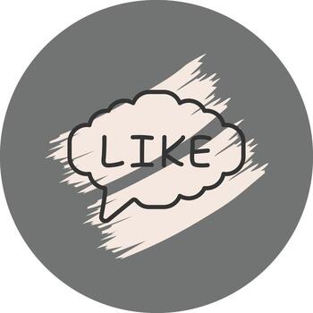 Like Unique Web Design Asset vector