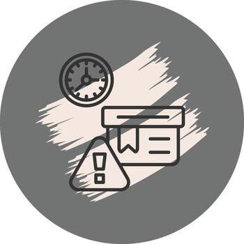 Stock Alert Minimal Branding Graphic Layout vector