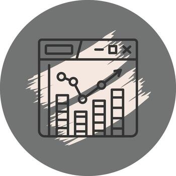 Git Repository Advanced Flat Graphic Symbol vector