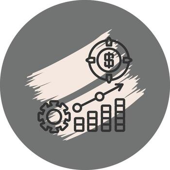 objetivo elegante moderno objeto vector