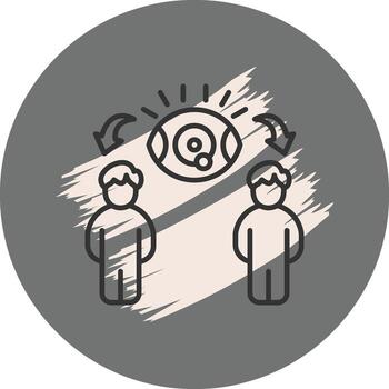 supervisado avanzado web interfaz símbolo vector