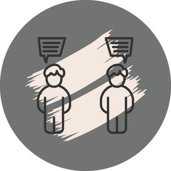 Commuication Minimal Flat Design Asset vector