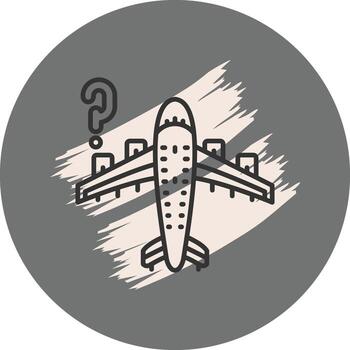 Unknown Flight Elegant User Interface Symbol vector