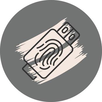 Usb Stick Advanced Web Interface Symbol vector