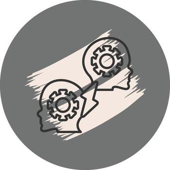 Conflict Resolution Unique Web Design Asset vector