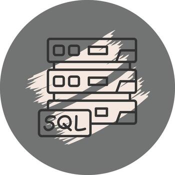 Sql Server Functional Web Design Asset vector