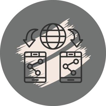 Mobile Network Dynamic User Interface Layout vector