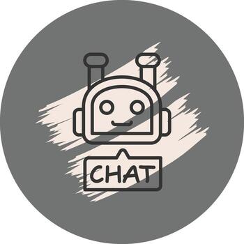 Bot Professional Web Graphic Asset vector