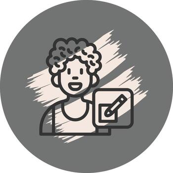 usuario editar único producto gráfico forma vector