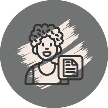 User File Premium Digital Graphic Shape vector