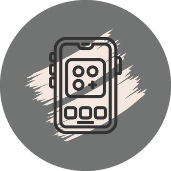 Mobile App Dynamic User Interface Layout vector