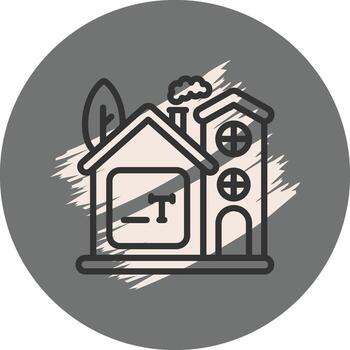 hogar tipo avanzado web interfaz diseño vector