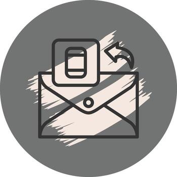 Email Smart Phone Unique Web Design Asset vector