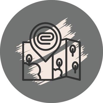 ubicación adjunto archivo geométrico web diseño formar vector