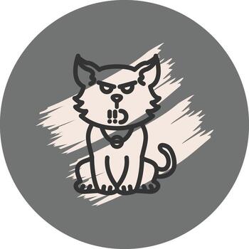 Cat In Pressure Functional Product Graphic Layout vector