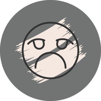 Pouting Unique Flat Feature vector