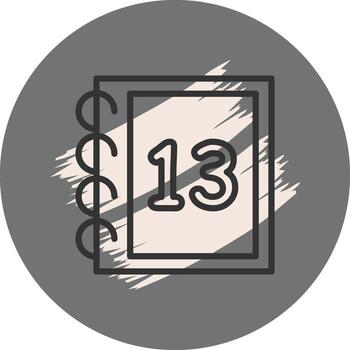 Math Thirteen Custom Creative Graphic Layout vector