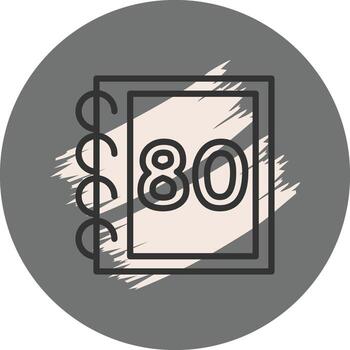 matemáticas ochenta elegante web interfaz característica vector