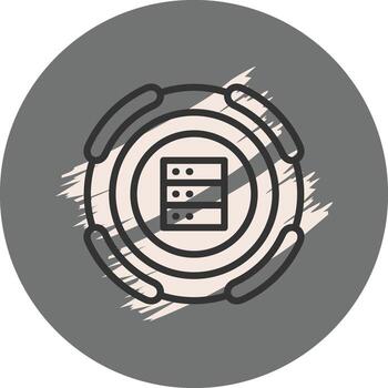 base de datos artístico digital gráfico forma vector