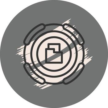 Folder Custom Digital Art Layout vector