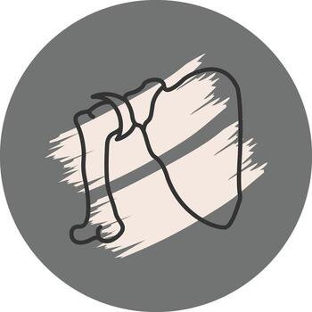 Scapula Stylish Web Interface Feature vector