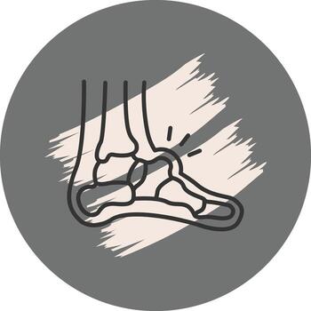 esguince funcional web diseño activo vector