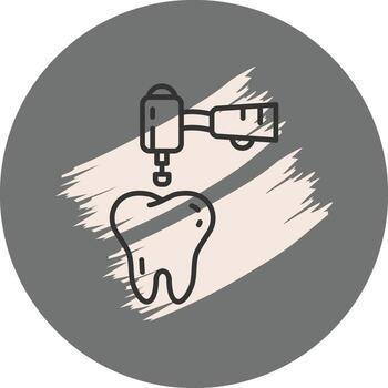 Tooth Polishing Optimized Mobile App Design vector
