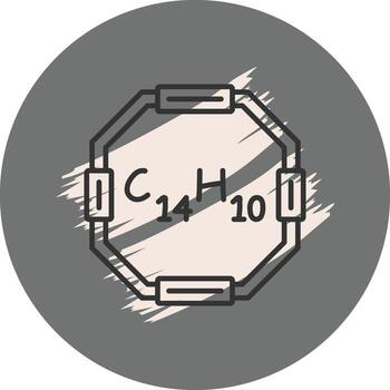 Anthracene Compact User Interface Shape vector
