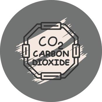 Carbon Dioxide Adaptive User Experience Form vector