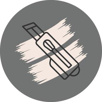 Box Cutter Dynamic Flat Design Feature vector