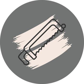 Hacksaw Advanced Branding Design Layout vector