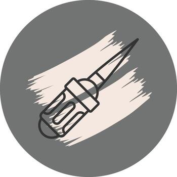 Center Punch Innovative User Interface Layout vector