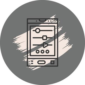 Filter Options Custom Flat Graphic Layout vector