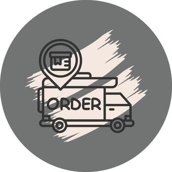 Order Tracking Clean Web Design Element vector