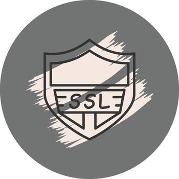 SSL Certificate Professional Visual Graphic Asset vector