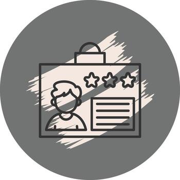 Feedback Card Unique Web Design Asset vector