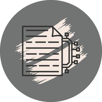 Machine Learning Professional Branding Design Form vector