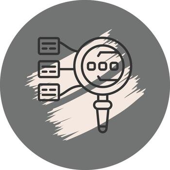 Classification Distinctive Digital Art Layout vector