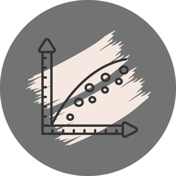 Regression Advanced Web Design Graphic vector