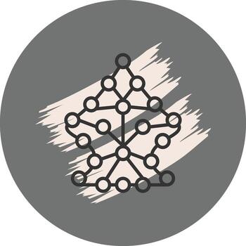 aleatorio bosque elegante marca diseño activo vector