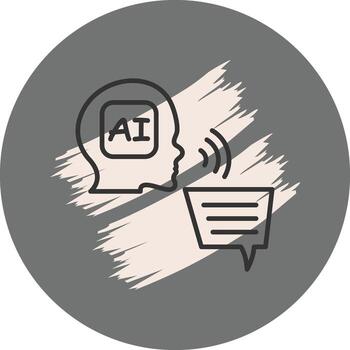 Speech Recognition Dynamic Creative Design Layout vector